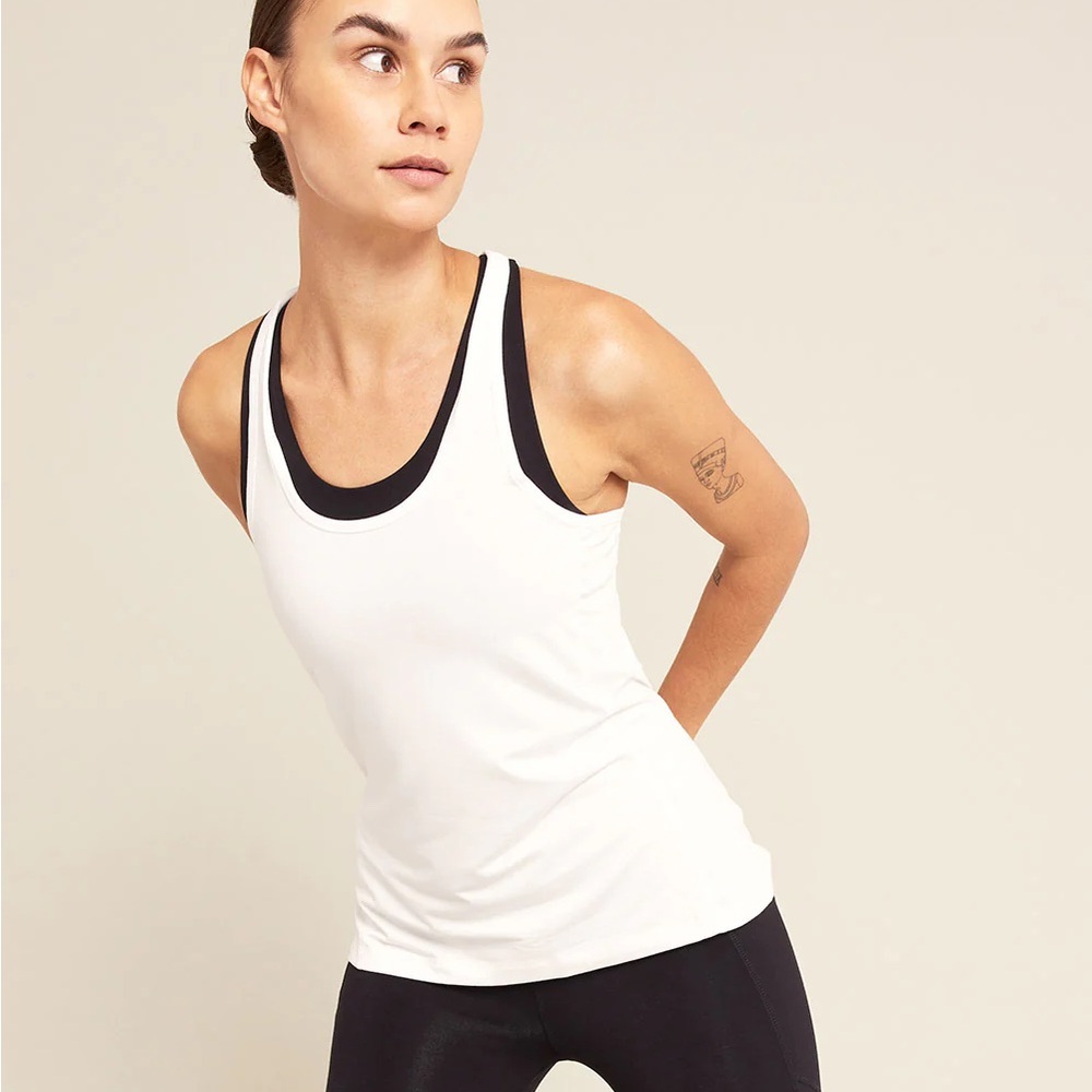 Boody Racerback Active Tank Top Workout Shirt Small